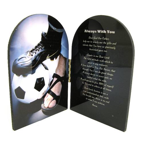 Prayer Plaque Soccer Men / Boy
