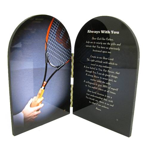 Prayer Plaque Tennis